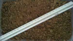 Recycled fill with 3/8' aggregate